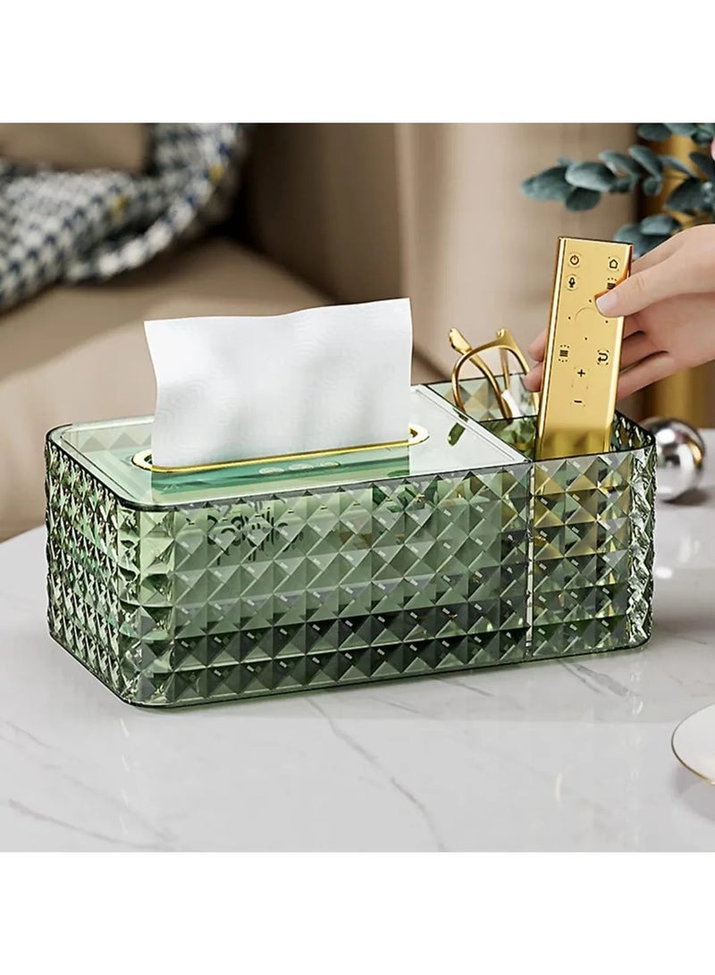 Green decorative tissue box - Image 5