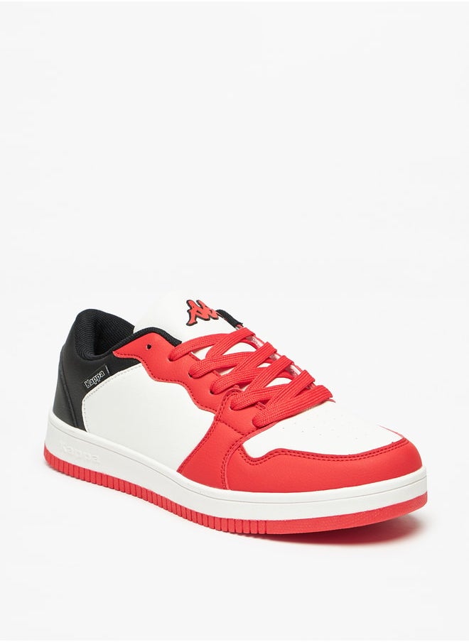 Kappa Women's Colourblock Sports Shoes with Lace-Up Closure  - Image 1