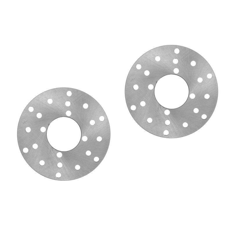 2pcs Hydraulic Front Disc Brake Assembly Disc Brake Plate Replacement For Atv Motorcycle And Motorcycles Metal Construction Braking Performance - Image 1