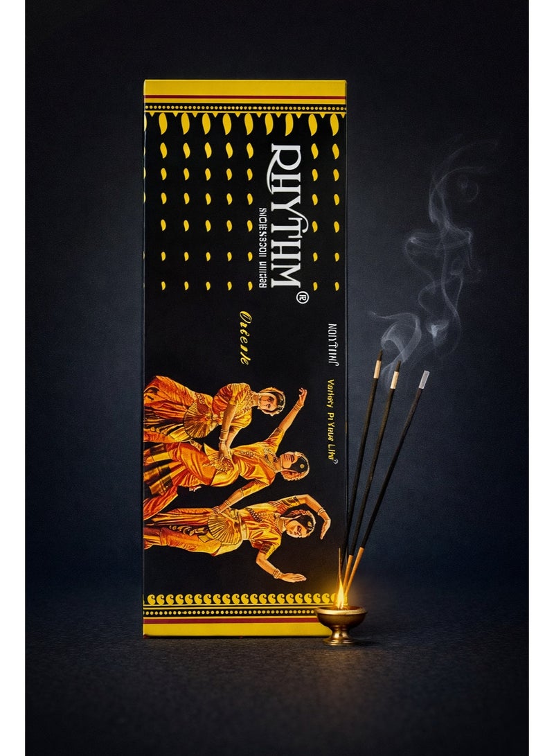 Cycle Rhythm Orient Incense Sticks Pack of 6 Boxes - Experience the rich oriental fragrance of Cycle Rhythm Orient Incense Sticks. Pack includes 6 boxes with 20 premium sticks each (Total 120 sticks). Perfect for prayer, meditation, yoga, relaxation, and creating a warm, long-lasting aromatic atmosphere in your home or office.