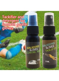 Aikanbo Goalkeeper Gloves Cleaning Agent And Tackifier，Goalkeeper Glove Grip Spray and Glue Remover Spray for Match Goalkeeper Gloves  - Image 3