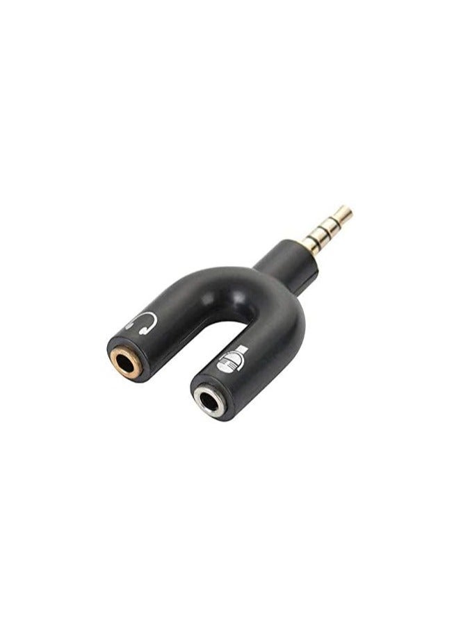 Y Splitter Audio Jack Plug Adapter - Image 1