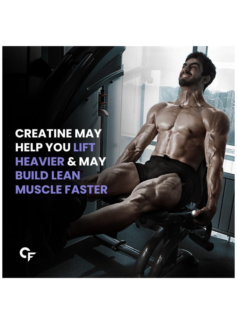 CARBAMIDE FORTE - Monohydrate Creatine Powder Micronized Creatine Monohydrate 100gm- Unflavoured - 33 Servings - 100g - Image 1