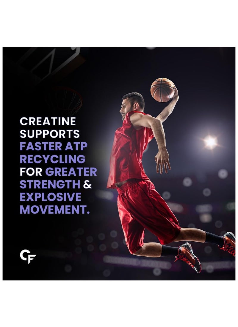 CARBAMIDE FORTE - Monohydrate Creatine Powder Micronized Creatine Monohydrate 100gm- Unflavoured - 33 Servings - 100g - Image 1