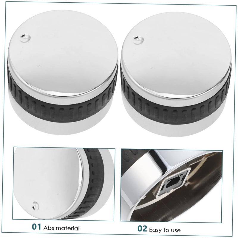 مقابض التحكم في مواقد الغاز، عبوة من 2، للشوايات ومواقد التخييم، تحكم في درجة الحرارة، قبضة ملساء. - Image 4