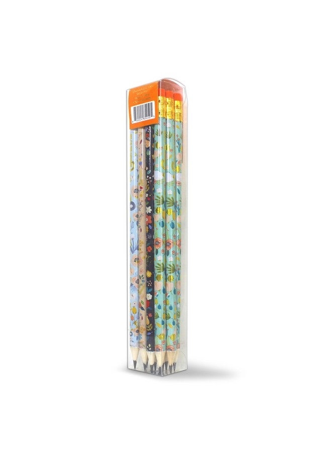 Channie's Number 2 Floral Pencil Set, Colorful Pencils with Cute Floral Design for Sketching, Writing, or Drawing, Pack of 12 Pre-Sharpened Flower Pencils for Girls and Women - Image 5
