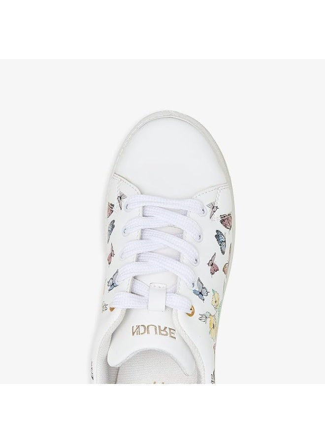 نديور أحذية نسائية من NDURE مع نعل مبطن | خفيفة الوزن | للجري | للمشي | تدريب الصالة الرياضية | الركض | مريحة وأنيقة | قابلة للتنفس | حذاء رياضي كاجوال سهل اللبس للأولاد - Image 4