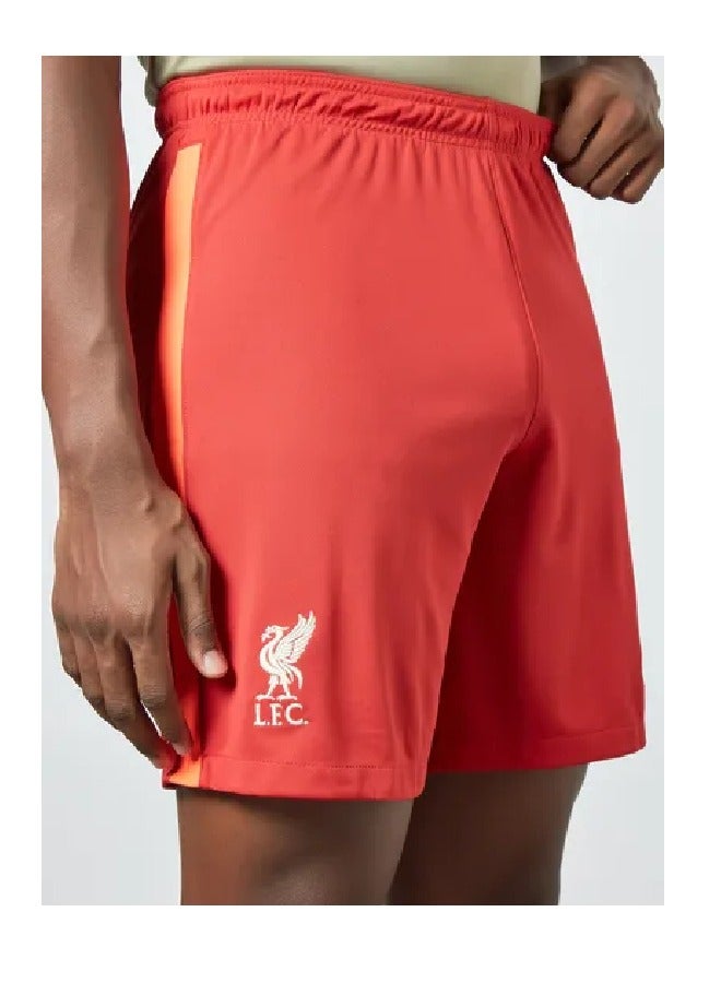 Nike شورت نادي ليفربول لكرة القدم 2021/22 ستاديوم هوم لكرة القدم باللون الأحمر  - Image 4