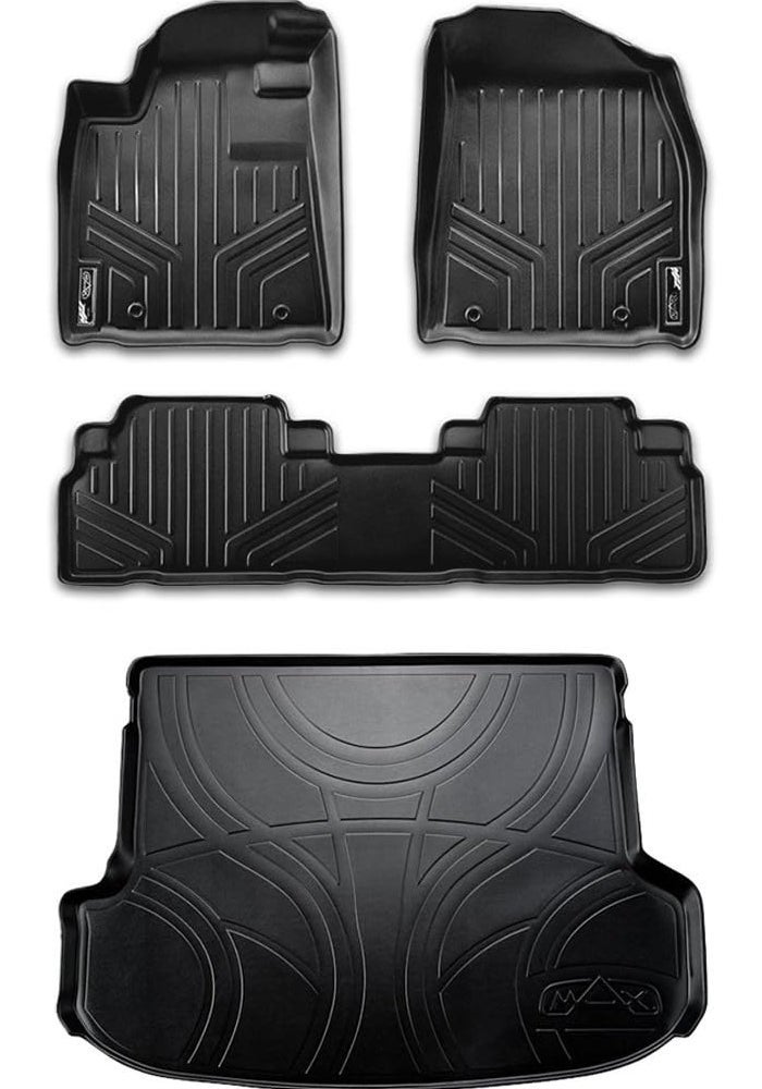 SMARTLINER All Weather Custom Fit Cargo Liner Trunk Floor Mat Black for 2020 BMW X6 - Image 1