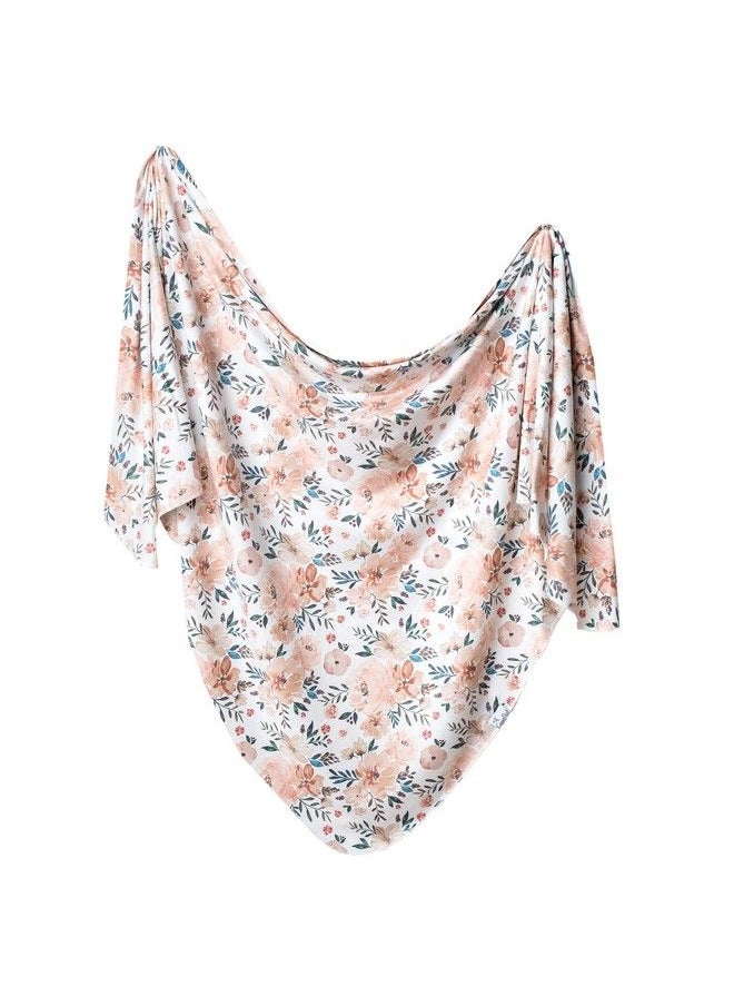 Copper Pearl Large Premium Knit Baby Swaddle Receiving Blanket Autumn  - Image 1