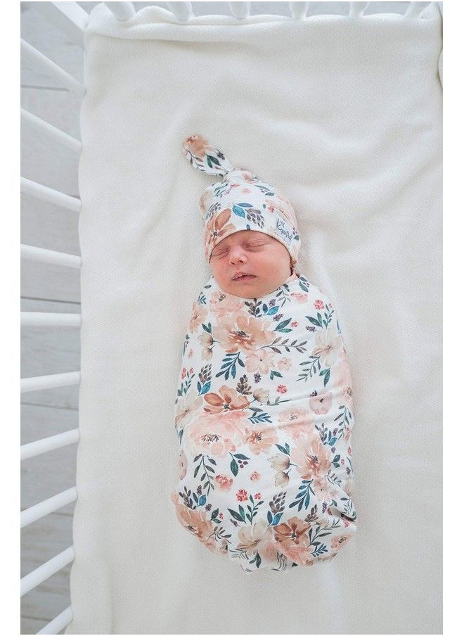 Copper Pearl Large Premium Knit Baby Swaddle Receiving Blanket Autumn  - Image 3