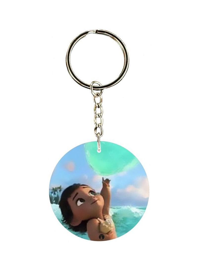 RKN Moana Printed Double Sided Keychain