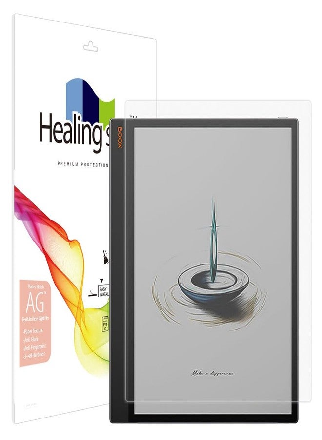Healing Shield Screen Protector for Onyx Boox Tab X C Tablet, Light Paper Texture Feel Matte Film, Scratch Resistant, Real Pen Touch Sensitivity-TabXc - Image 1