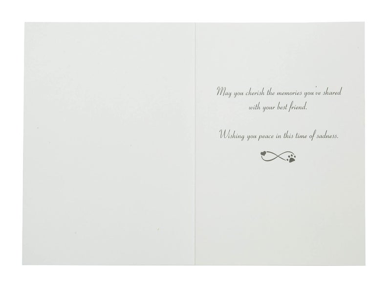Dog Speak Pet Sympathy Card – “Wherever a Beautiful Soul Has Been...” – Thoughtful Pet Loss Memorial Card with Envelope – 4.75" x 6.75" - Image 2