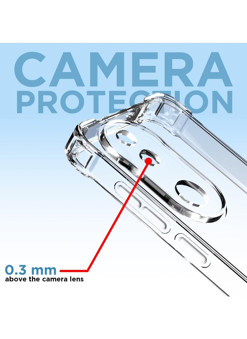 Vivo V50 Clear Case soft TPU Transparent Cover shock Absorbent Reinforced Corner Full Camera Protection Clear case for Vivo V50