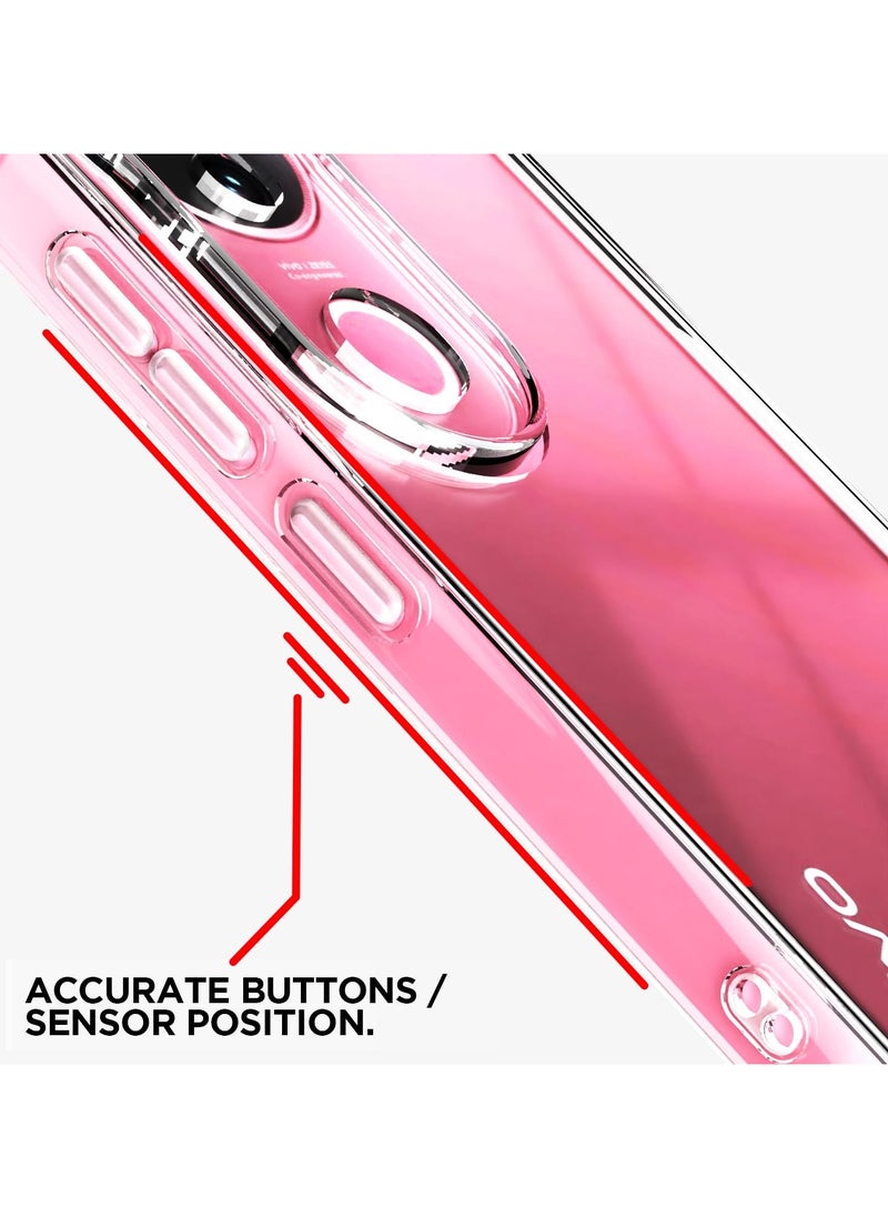 Vivo V50 Clear Case soft TPU Transparent Cover shock Absorbent Reinforced Corner Full Camera Protection Clear case for Vivo V50