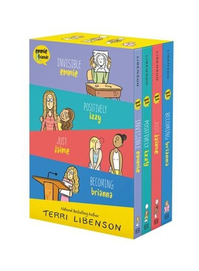Emmie & Friends 4-Book Box Set: Invisible Emmie, Positively Izzy, Just Jaime, Becoming Brianna - Image 2