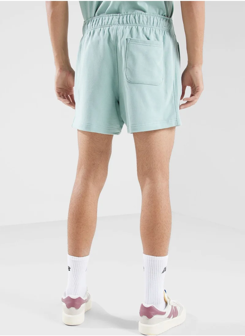 New Balance Logo French Terry Athletics Shorts
