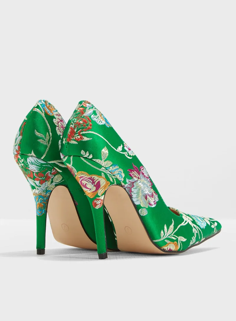 PUBLIC DESIRE Tease Stiletto Court Heel