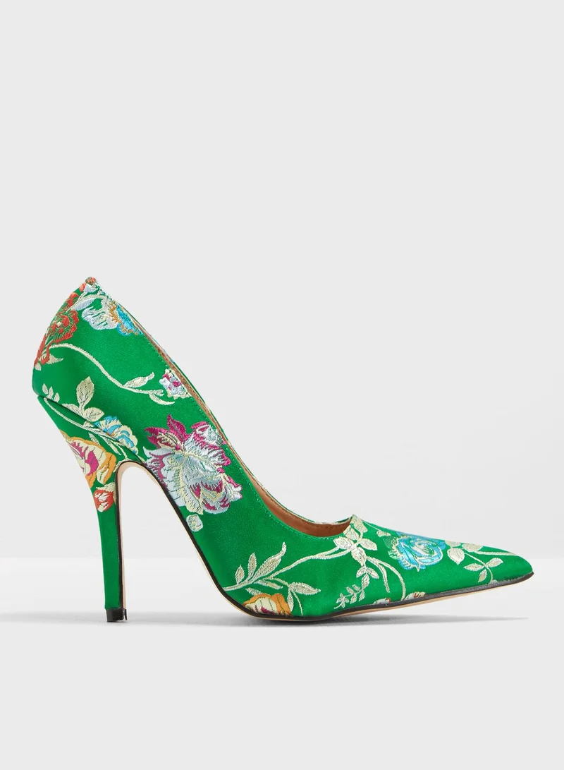 PUBLIC DESIRE Tease Stiletto Court Heel