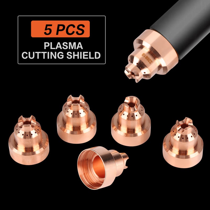 5pcs Plasma Shield Cup Cap for MAX65/85/105 Cutting Torch Consumables 220818 - Image 4