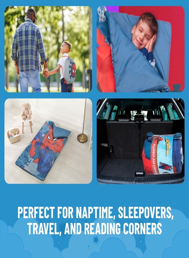 Jay Franco Marvel Spiderman Spidey Dots Slumber Sack - Cozy & Warm Kids Lightweight Slumber Bag/Sleeping Bag - Image 4