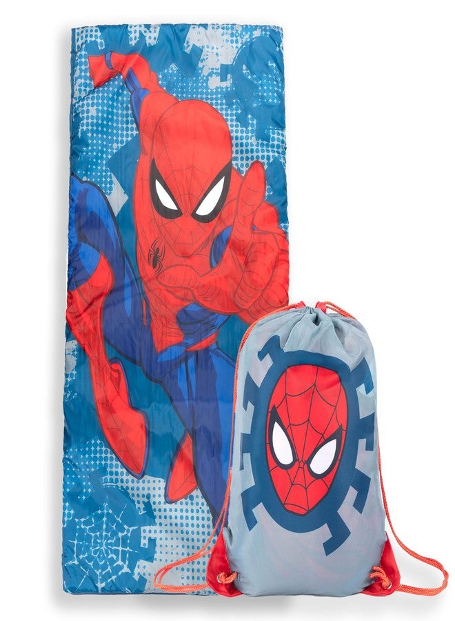Jay Franco Marvel Spiderman Spidey Dots Slumber Sack - Cozy & Warm Kids Lightweight Slumber Bag/Sleeping Bag - Image 1