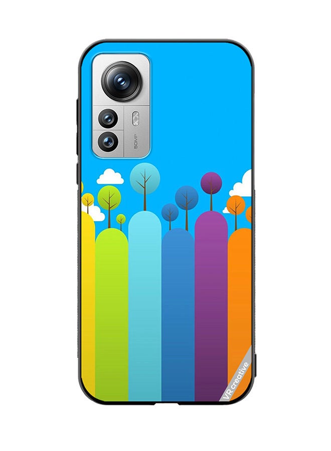VR CREATIVE Protective Case Cover For Xiaomi 12 Pro Nature Design Multicolour - Image 1