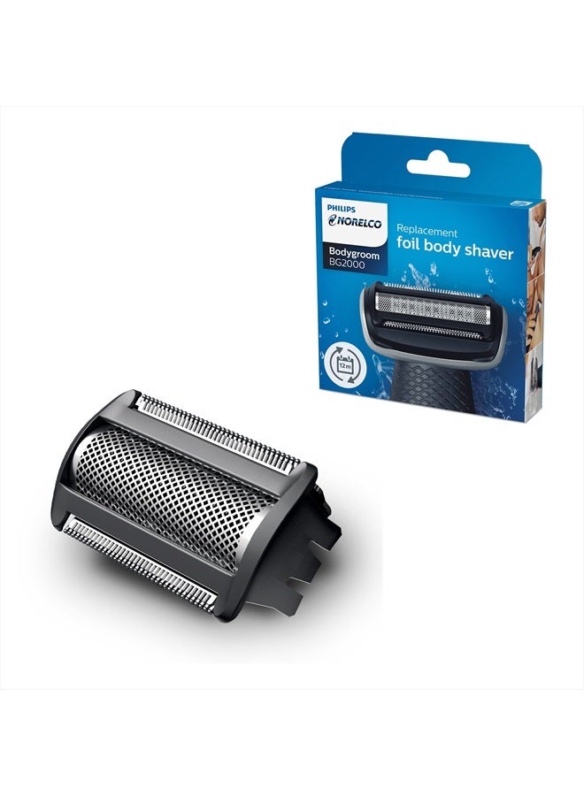 Norelco Philips Norelco Genuine Bodygroom Replacement Trimmer/Shaver Foil, BG2000/40 - Image 1