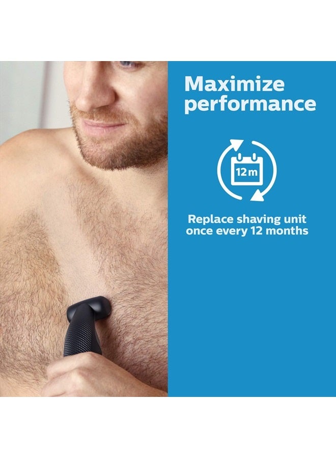 Norelco Philips Norelco Genuine Bodygroom Replacement Trimmer/Shaver Foil, BG2000/40 - Image 4