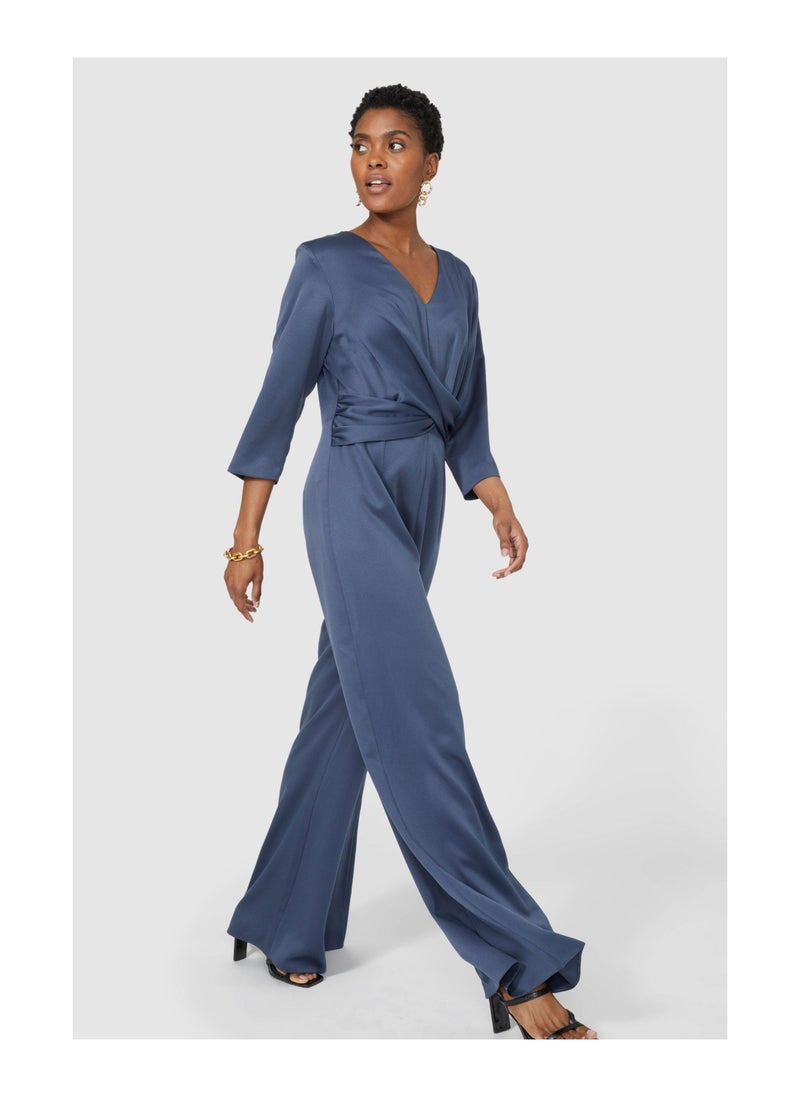 principles - Drape Detail Wide Leg Jumpsuit - Image 1