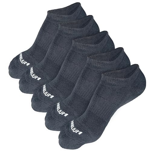 HEELIUM Bamboo Ankle Socks for Men & Women | Ultra-Soft, Odour-Free, Thin & Breathable | 3X Softer than Cotton | Sizes - M (UK 4-8) & L (UK 9-13) - Image 1