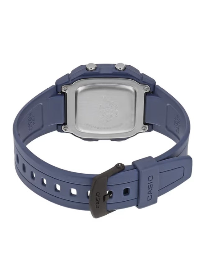 Casio Digital Resin Band W-800H-2AVDF - Image 3