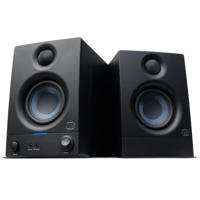 PreSonus Eris 3.5 Studio Monitors, Pair â€” Powered, Active Monitor Speakers for Near Field Music Production, Desktop Computer, Hi-Fi Audio - Image 1