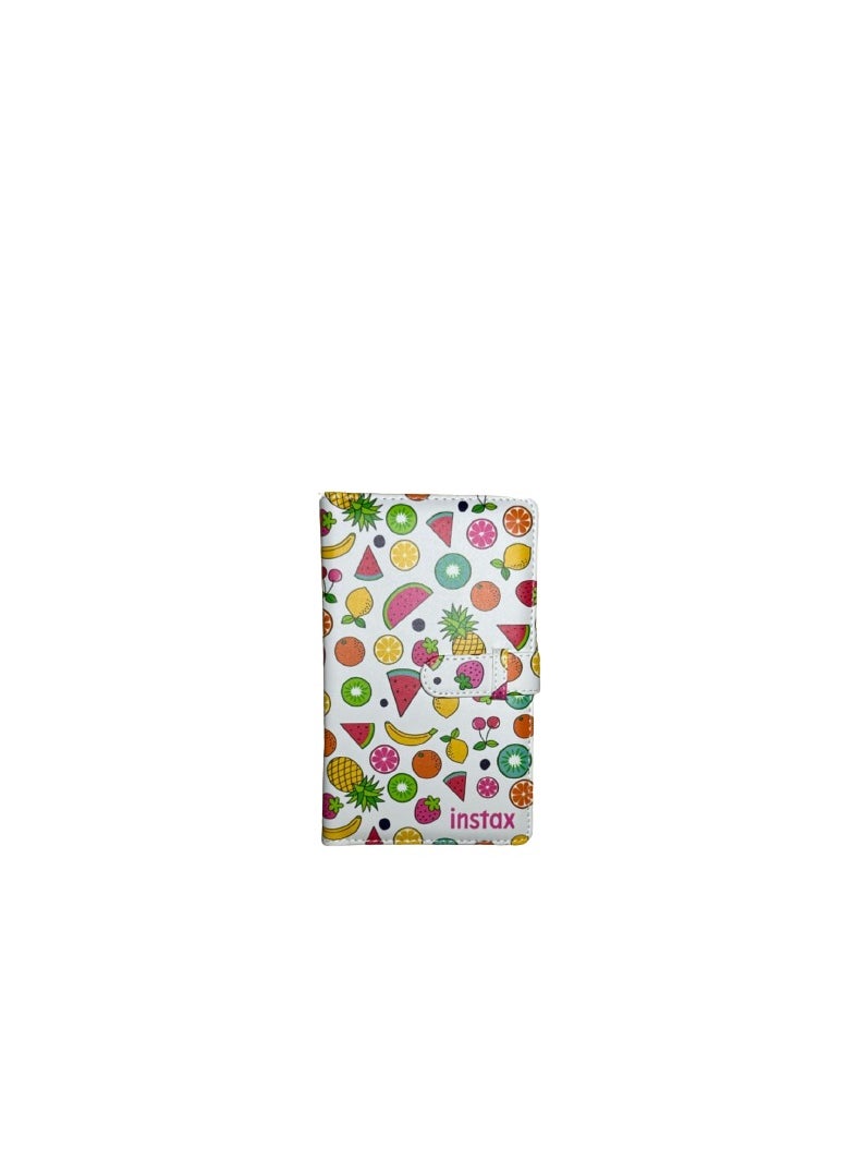Generic 96 Pockets Fruit Design Mini Photo Album for Fujifilm Instax Mini Camera  - Image 1