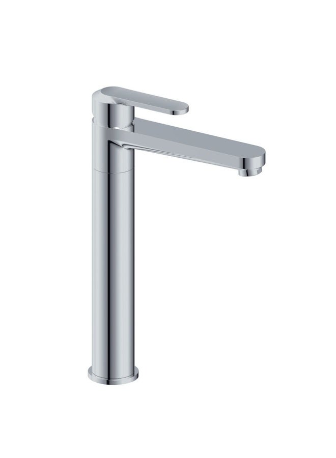 DANUBE HOME Milano Pia Art Basin Mixer W/Out  Pop Up Waste Brass Tall Basin Mixer for Toilets Bathroom Lavatory-Made In China - Image 1