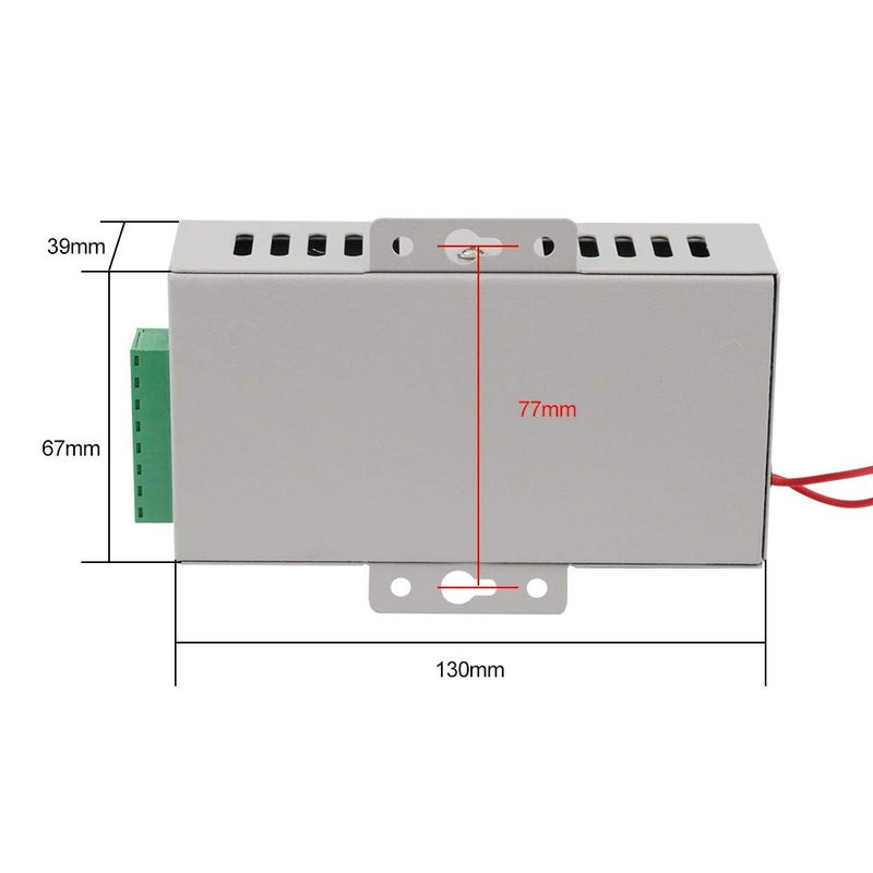 LIBO Smart Home مفتاح الطاقة LIBO للتحكم في الوصول الذكي للمنزل K80 DC 12V 5A AC 110~260V لجميع أنواع أنظمة التحكم في الوصول قفل الباب مع تأخير زمني - Image 4