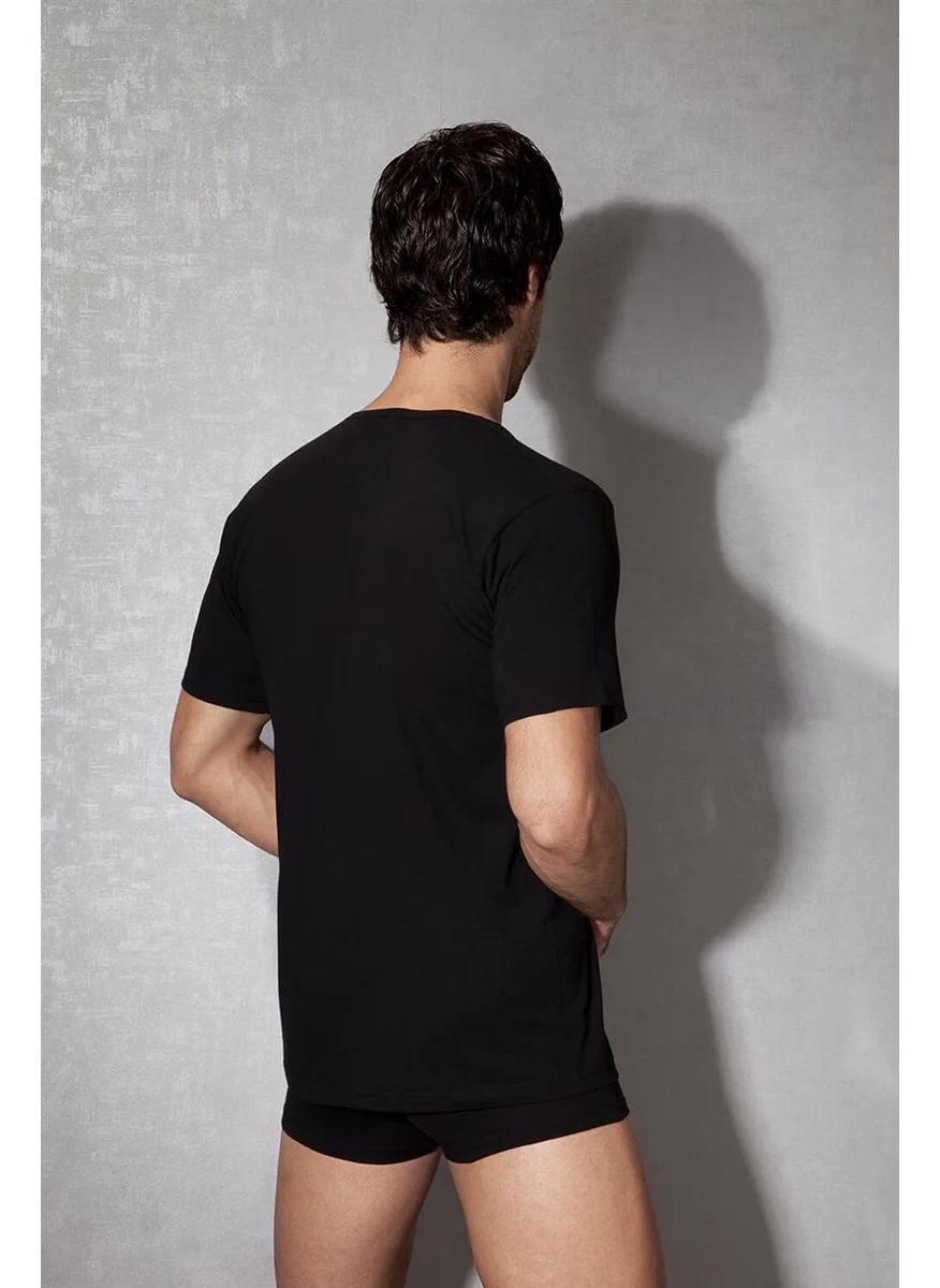 Doreanse Black Men's T-Shirt 2510