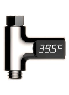 NIBEMINENT LED Digital Shower Thermometer Silver 3.17x0.87inch  - Image 1