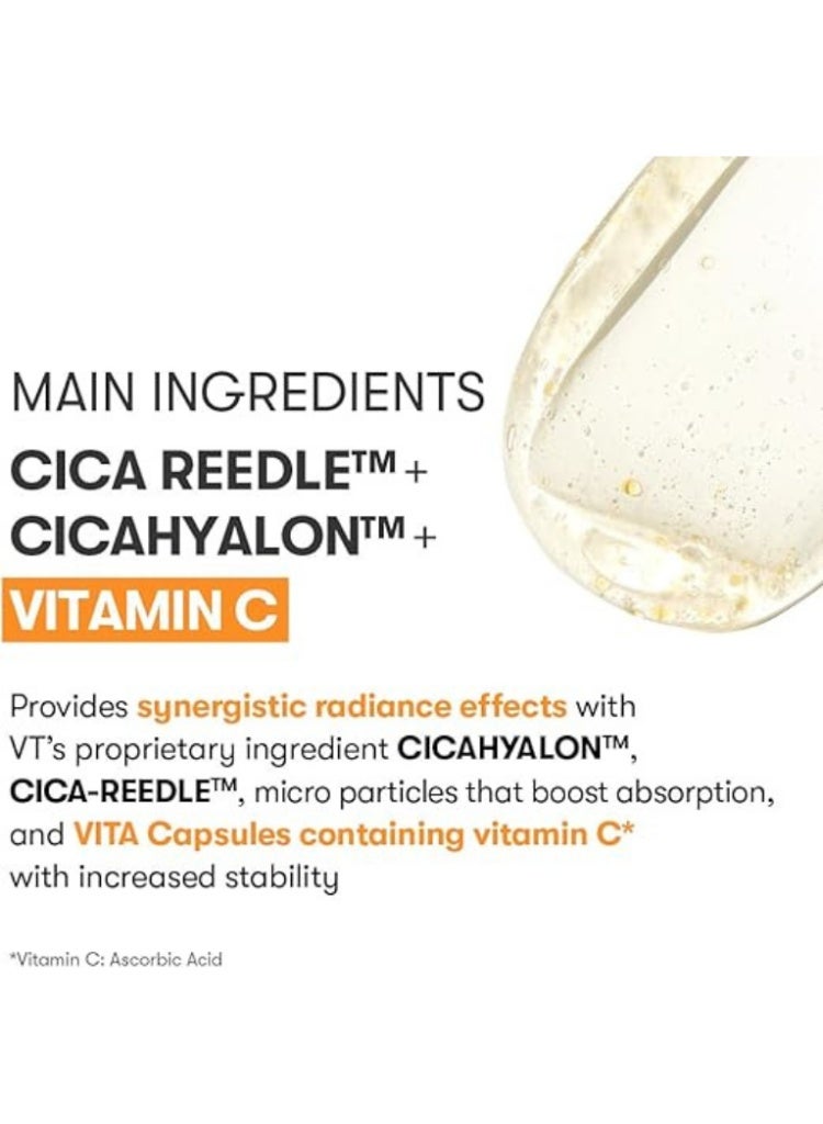 VT COSMETICS VT Vita-Light Reedle Shot 100 – Brightening & Skin Renewal Treatment | Korean Skincare - Image 4