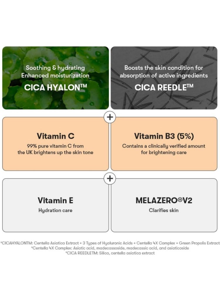 VT COSMETICS VT Vita-Light Reedle Shot 100 – Brightening & Skin Renewal Treatment | Korean Skincare - Image 5