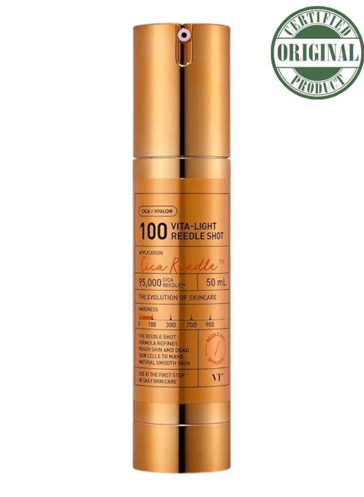 VT COSMETICS VT Vita-Light Reedle Shot 100 – Brightening & Skin Renewal Treatment | Korean Skincare - Image 1