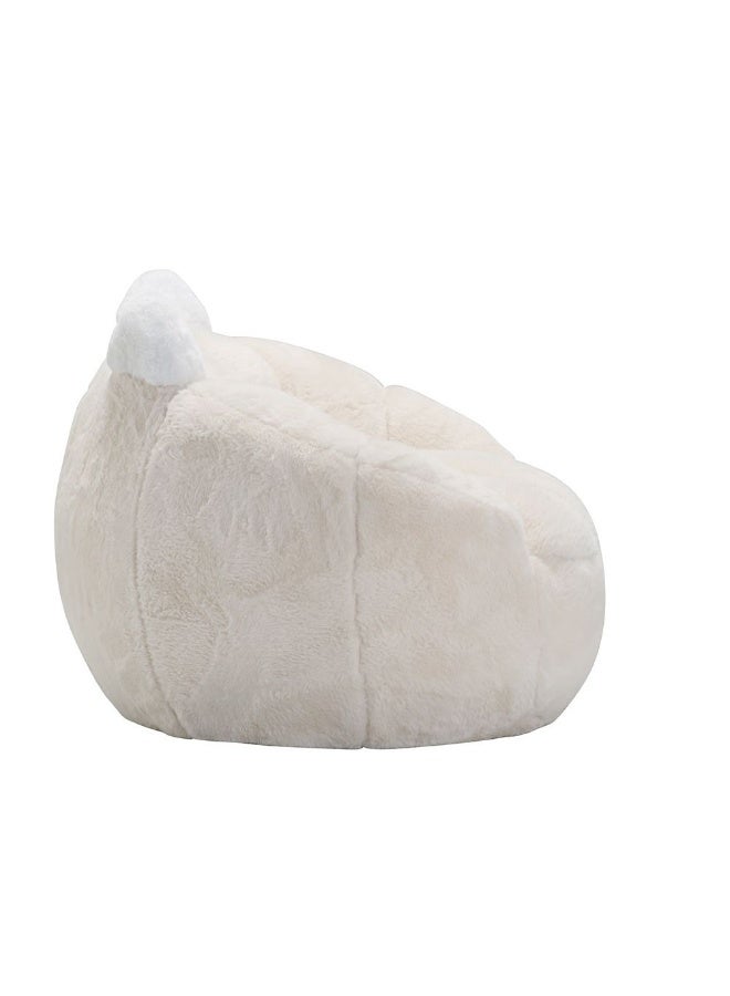 DANUBE HOME Mini Kids Lounger – Cozy, Stylish Lounge Chair For Toddlers, Perfect For Bedroom, Playroom, Or Reading & Relaxing – Light Beige - Image 5