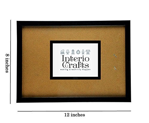 Interio Crafts Wood Chelsea Poster with Black Frame (Standard Size: 12x8 Inches) - Image 2