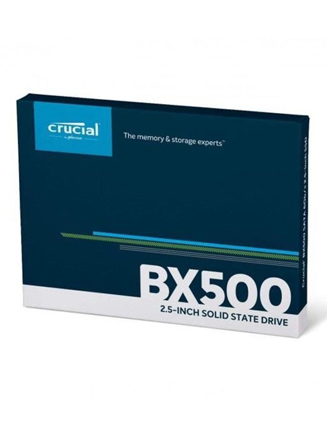 كروشيال محرك أقراص SSD من نوع 3D ناند بسعة 2 تيرابايت وبمنفذ ساتا مقاس 2.5 بوصة، طراز BX500 متعدد الألوان - Image 1