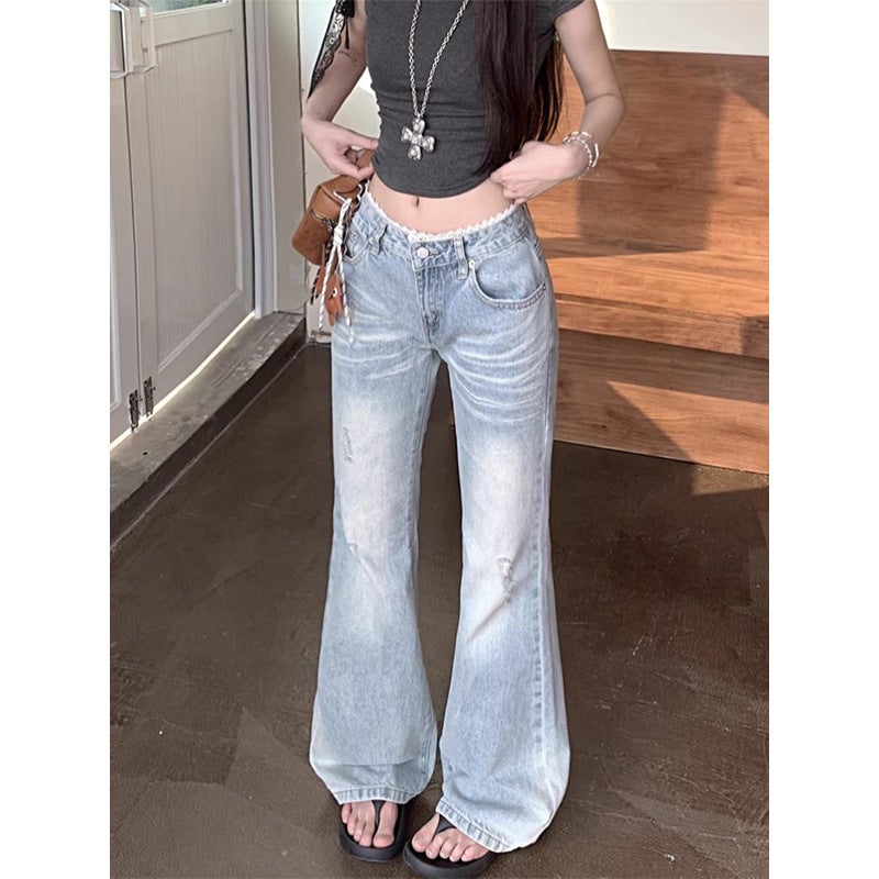 Unisex Casual Daily Denim Jeans - Image 1