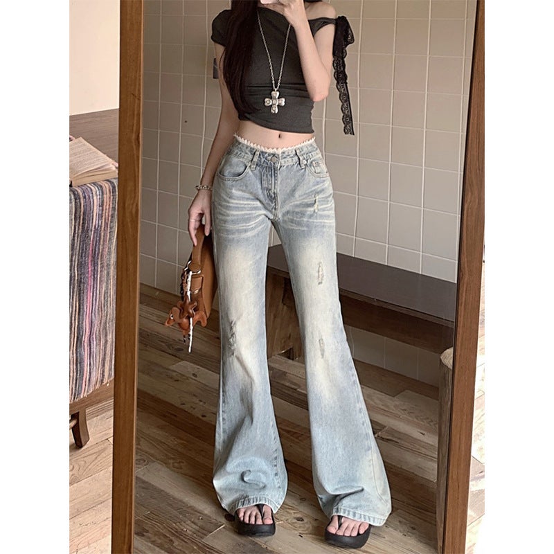 Unisex Casual Daily Denim Jeans - Image 3