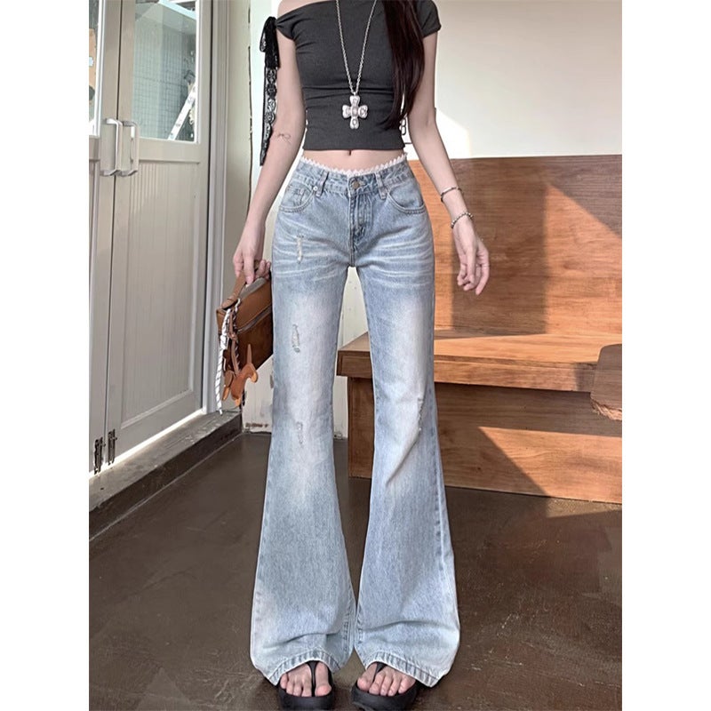 Unisex Casual Daily Denim Jeans - Image 2