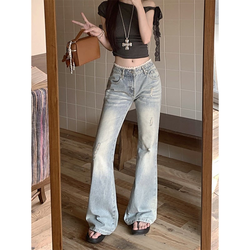 Unisex Casual Daily Denim Jeans - Image 5