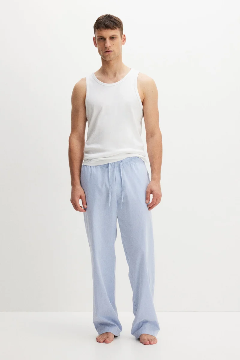 اتش اند ام Relaxed Fit Poplin trousers